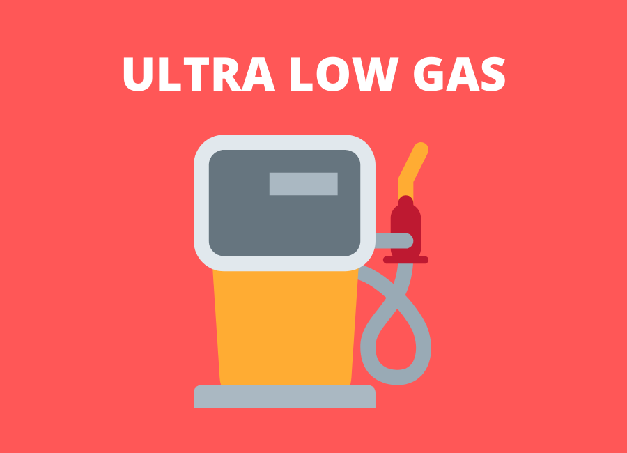 Ultra low gas